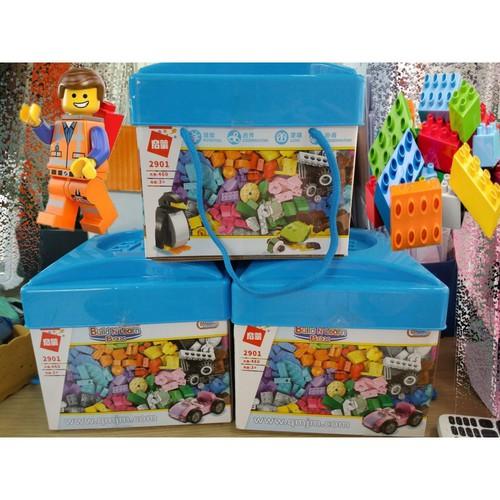 Bộ Xếp Hình Lắp Ráp 460 Chi Tiết Cho Bé