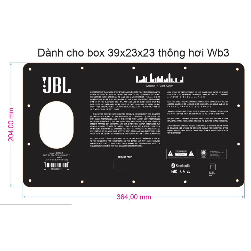 Lưng UV tổng hợp các mã, các kích thước.