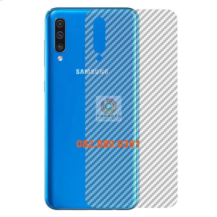 Miếng dán mặt lưng skin carbon Samsung Galaxy A50/ A50s