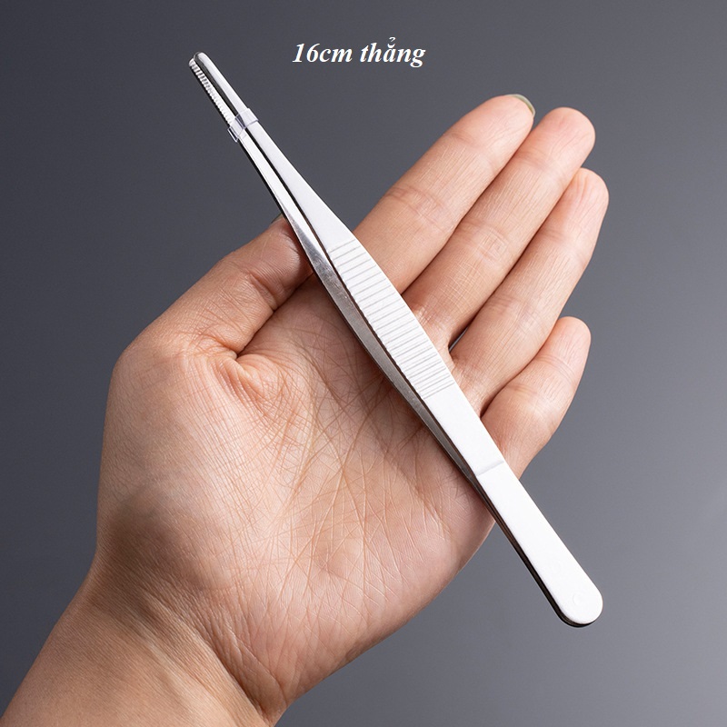 Nhíp gắp đồ decor 16cm ( chất liệu inox 304 )