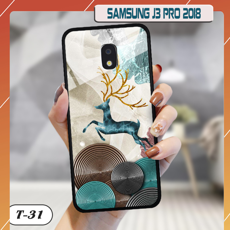 Ốp kính 3D Samsung Galaxy J3 Pro 2018