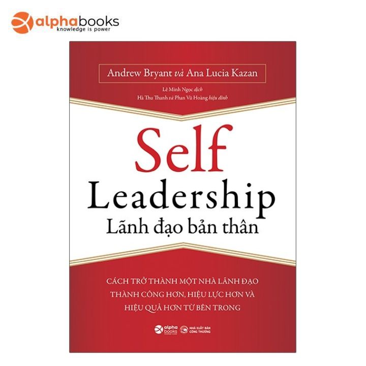Sách Alphabooks - Lãnh Đạo Bản Thân - Self Leadership