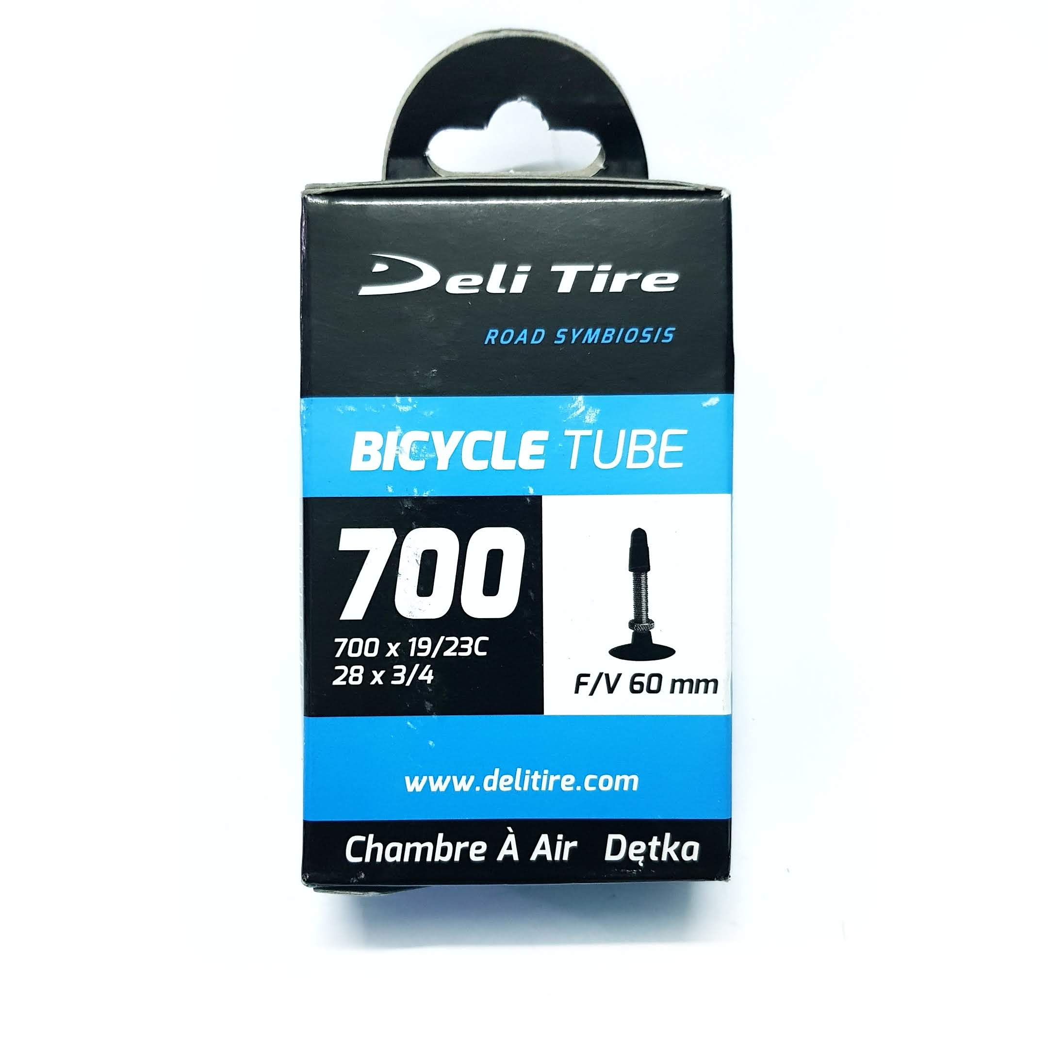 [ HCM ] Ruột xe đạp 700c - Săm Deli Tire 700x19/23c 60FV