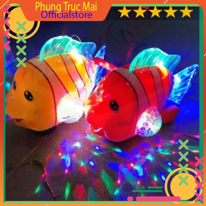 Đèn Trung thu cá NEMO có nhạc và đèn cho bé
