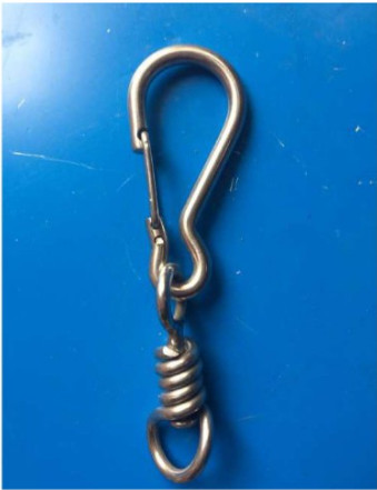 Khóa cổ chó inox 304, móc khóa inox