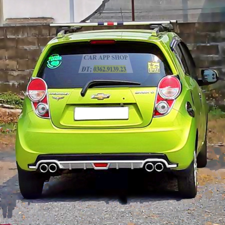Lippo Chevrolet Spark mẫu độ pô xe các đời