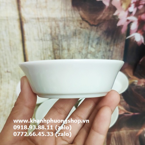 chén chấm sứ Minh Long - chén chấm sứ