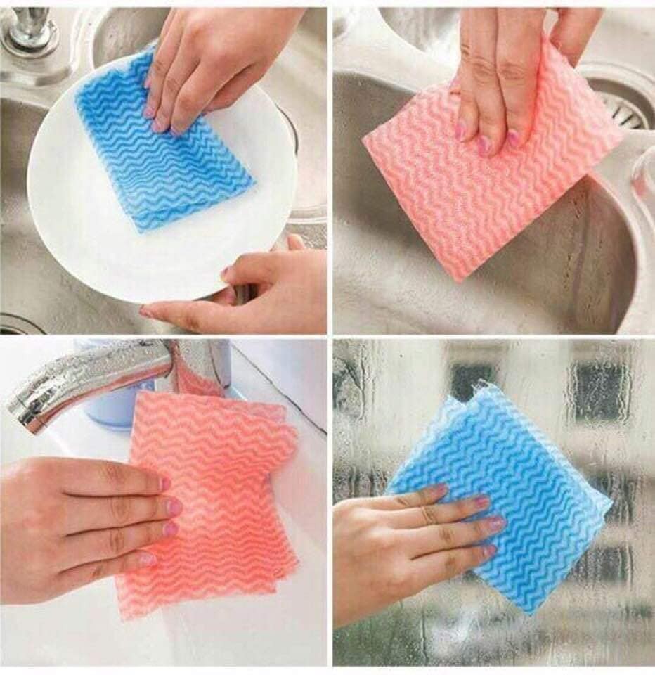 [HCM]COMBO CUỘN 100 Khăn Lau Đa Năng