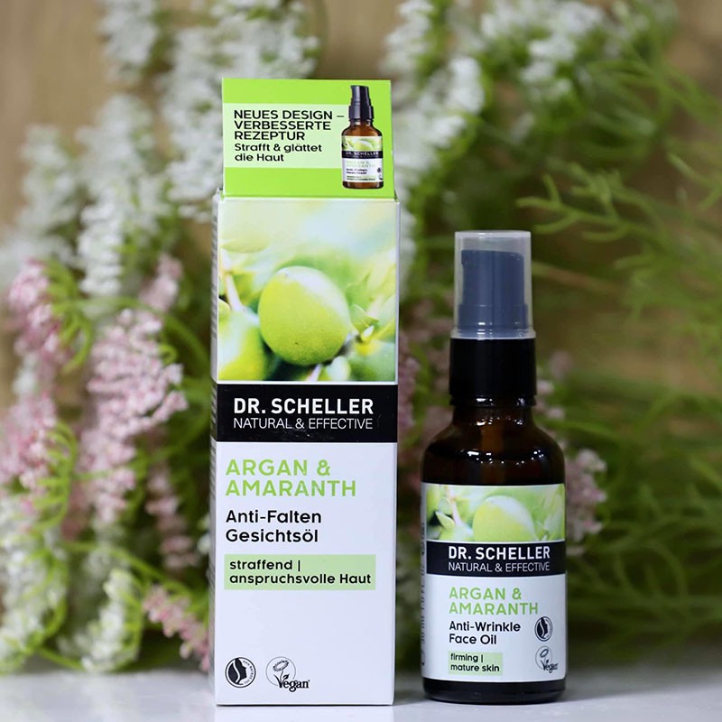 Tinh dầu dưỡng da dr. scheller argan oil &amp; amaranth anti-wrinkle face oil
