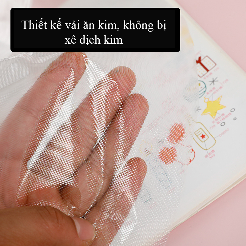 Giấy can vải Magic dùng để scan hình thêu (tự tan trong nước)