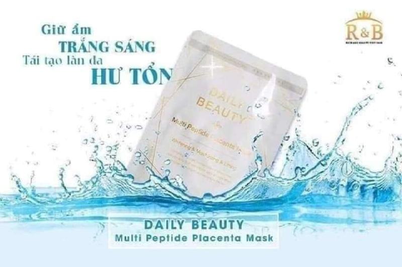Mặt Nạ Nhau Thai Cừu Multi Peptide Placenta Mask