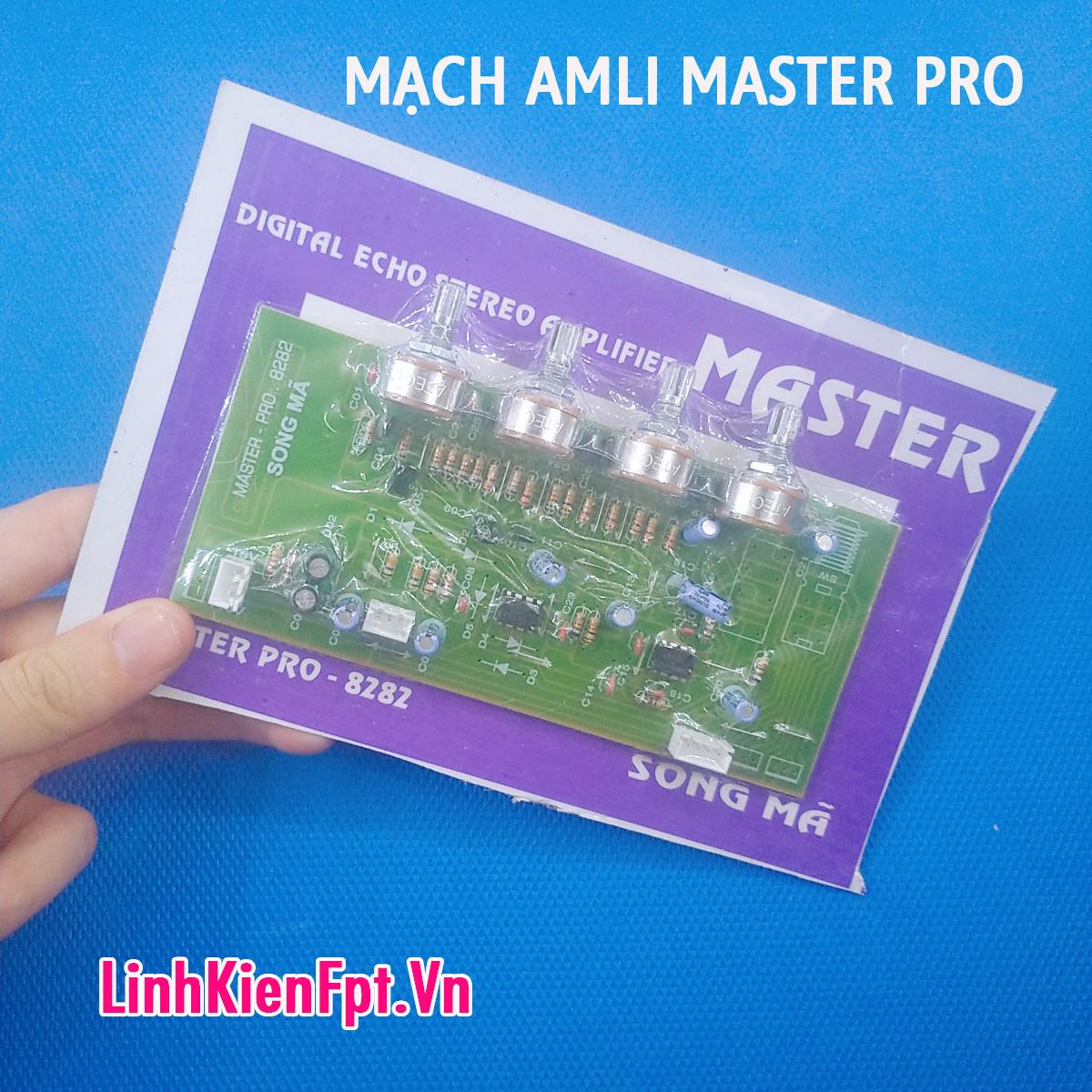 Mạch chỉnh Echo Âm li Master Pro 8282