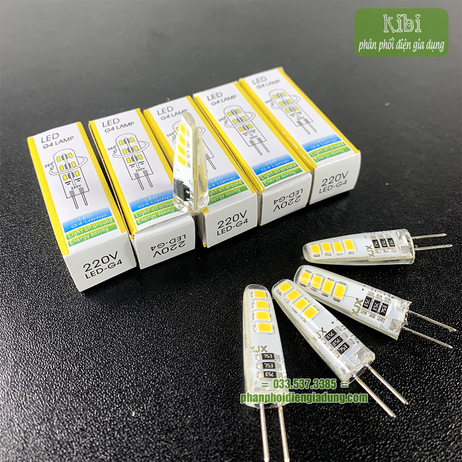 Bóng đèn thờ, bóng đèn thờ led hai chân ghim