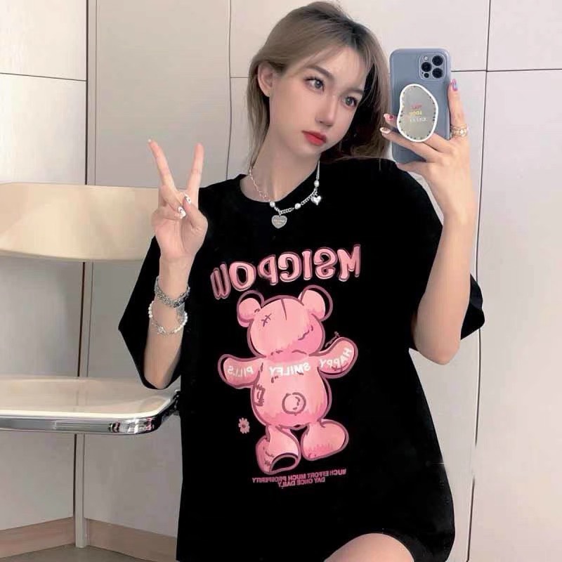 Áo Thun Unisex In Hình Gấu Msicrow