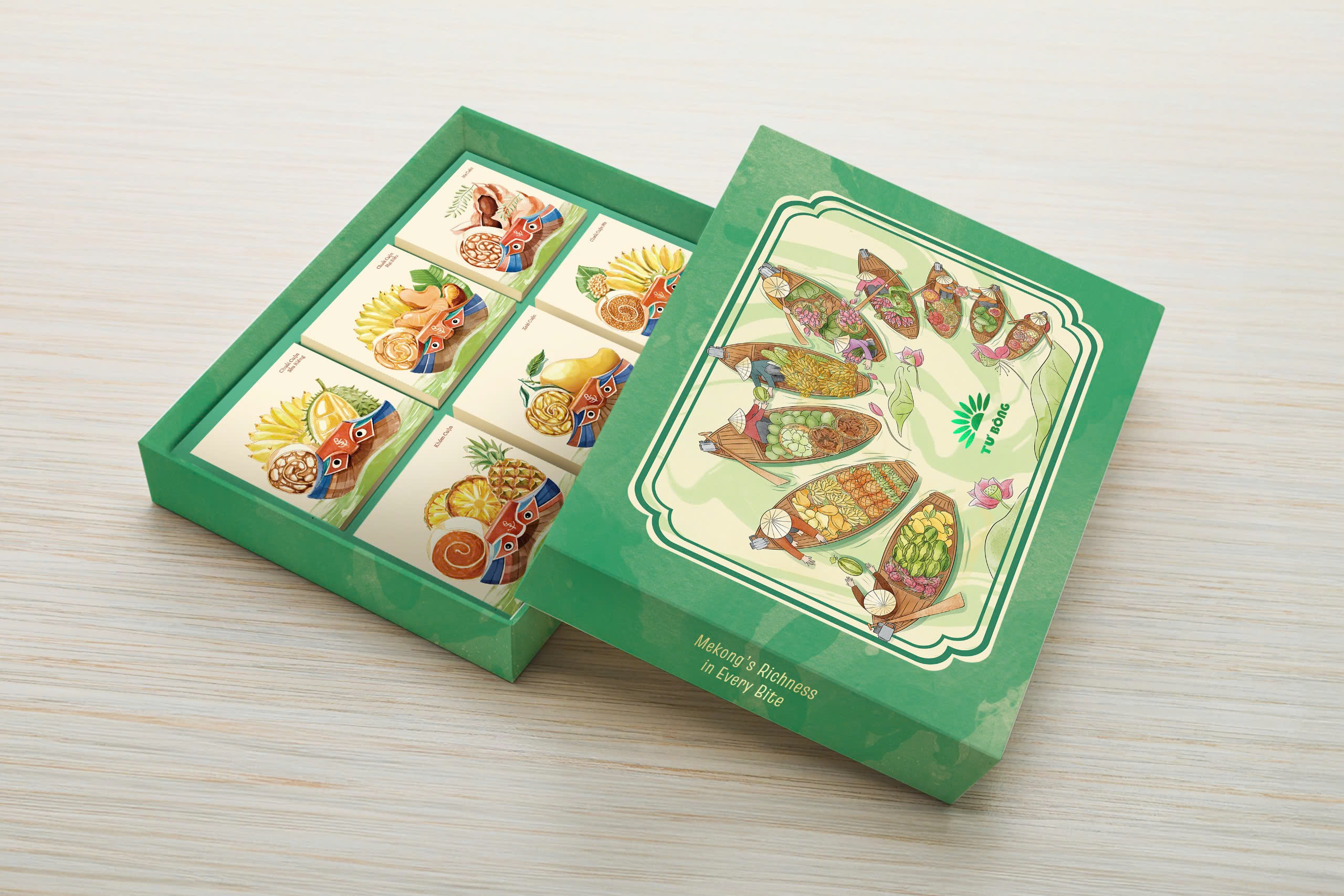 Hộp Quà Tết 6 món - Lộc Phát Tài
