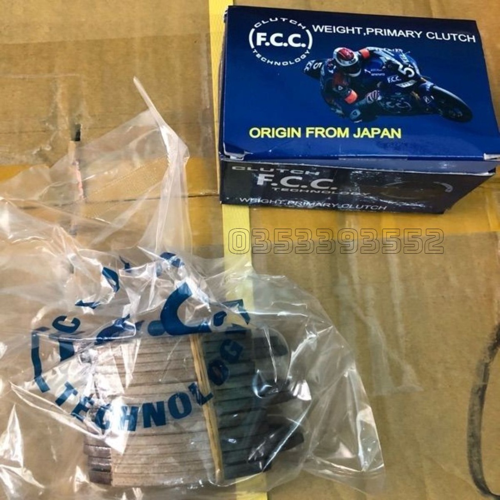Bố 3 càng dream Thái GN5 hãng FCC (guốc văng ly hợp búa côn ba càng đã tiện)
