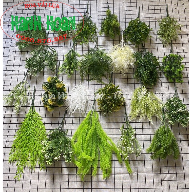 Chùm cỏ điểm cao cấp (hàng tuyển chọn) - Cây hoa giả