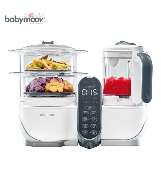 MÁY XAY HẤP ĐA NĂNG NUTRIBABY 5IN1 PLUS BABYMOOV (KEM)