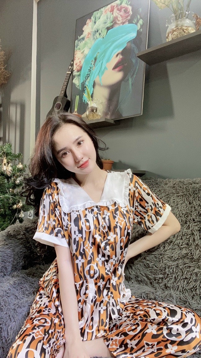 [HCM]Pijama TIỂU THƯ Đồ ngủ nữ pijama lụa siêu đẹp ( Hàng loại đẹp)