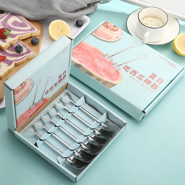 Hộp 6 Muỗng Inox Hình Cây Xẻng