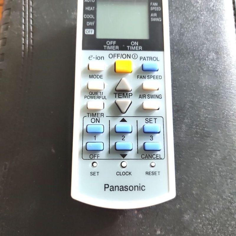 Remote điều khiển điều hoà không khí Panasonic loại e-ion