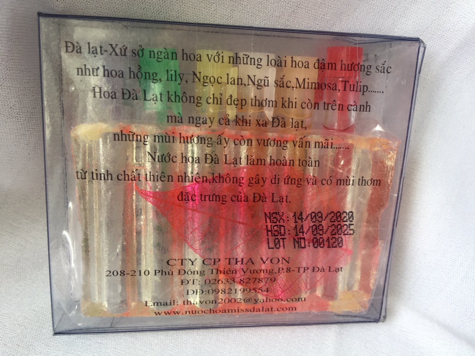 Bộ nước hoa 6 mùi 1