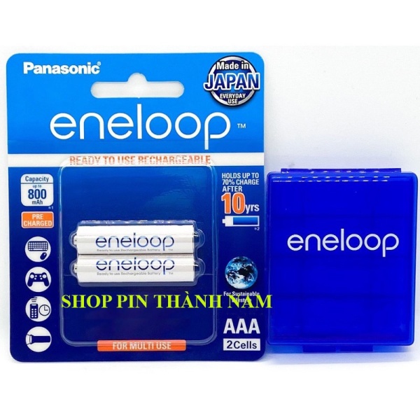 Chính Hãng - Pin sạc AAA Panasonic Eneloop 800 mAh