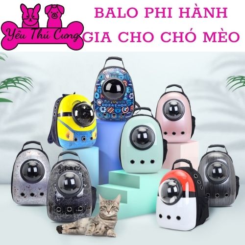 Balo phi hành gia cho chó mèo-YÊU THÚ CƯNG