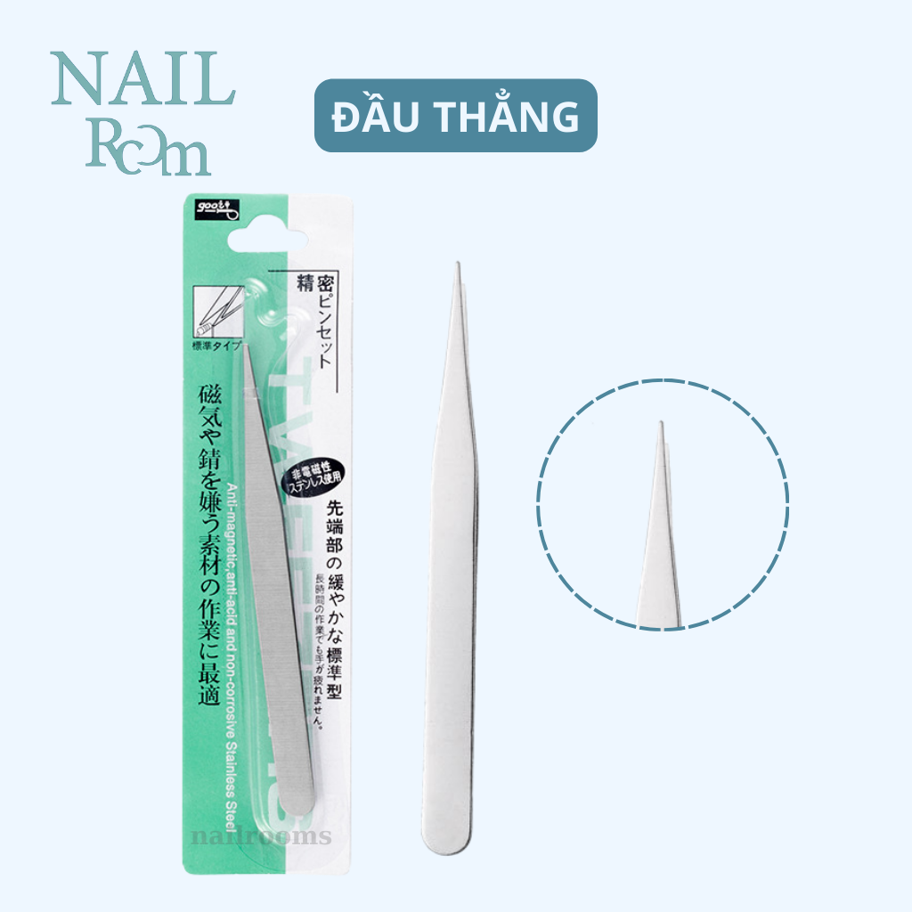 Nhíp gắp đá - Nhíp gắp phụ kiện làm móng nail