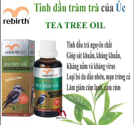 Tinh dầu tràm trà  Rebirth 10ml