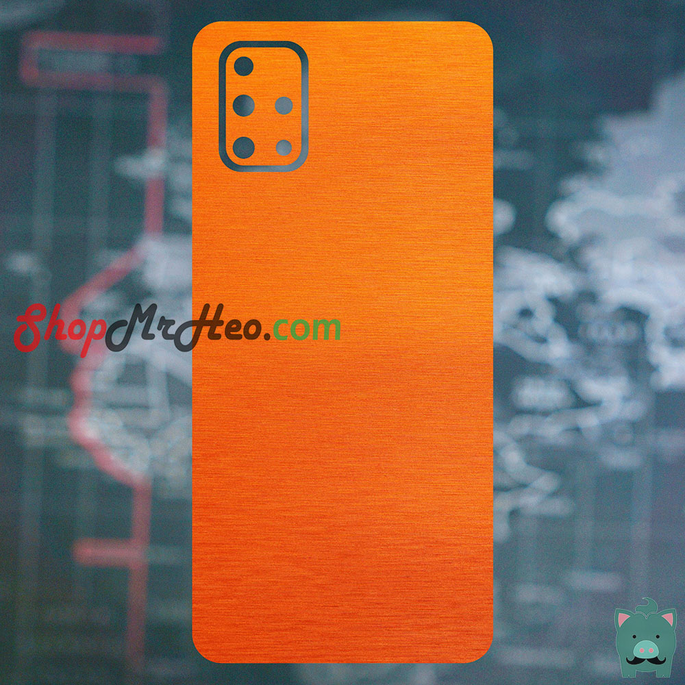 [HCM]Skin Dán Mặt Sau Lưng Vân Nhôm Samsung Galaxy M51