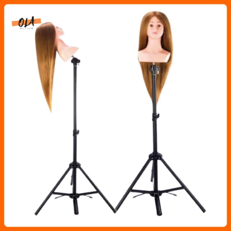 Đế 3 chân manocanh giữ đầu canh học làm tóc - mỹ phẩm ola