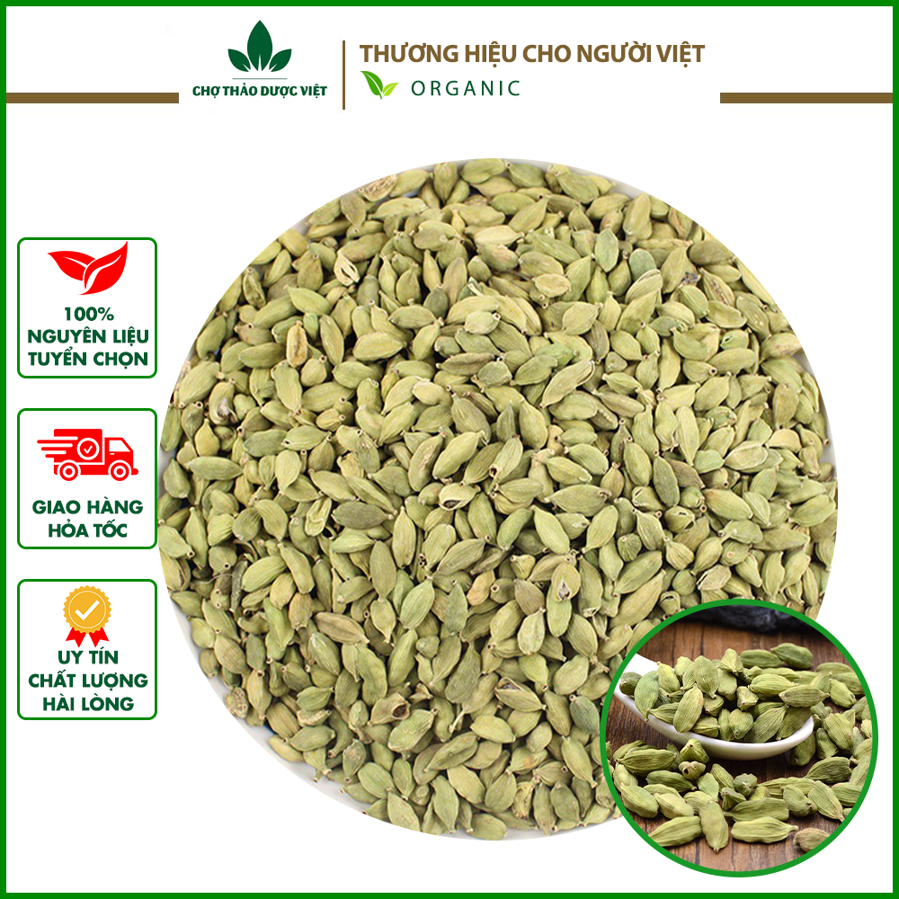 Hạt bạch đậu khấu xanh Ấn Độ 1kg - Chợ Thảo Dược Việt