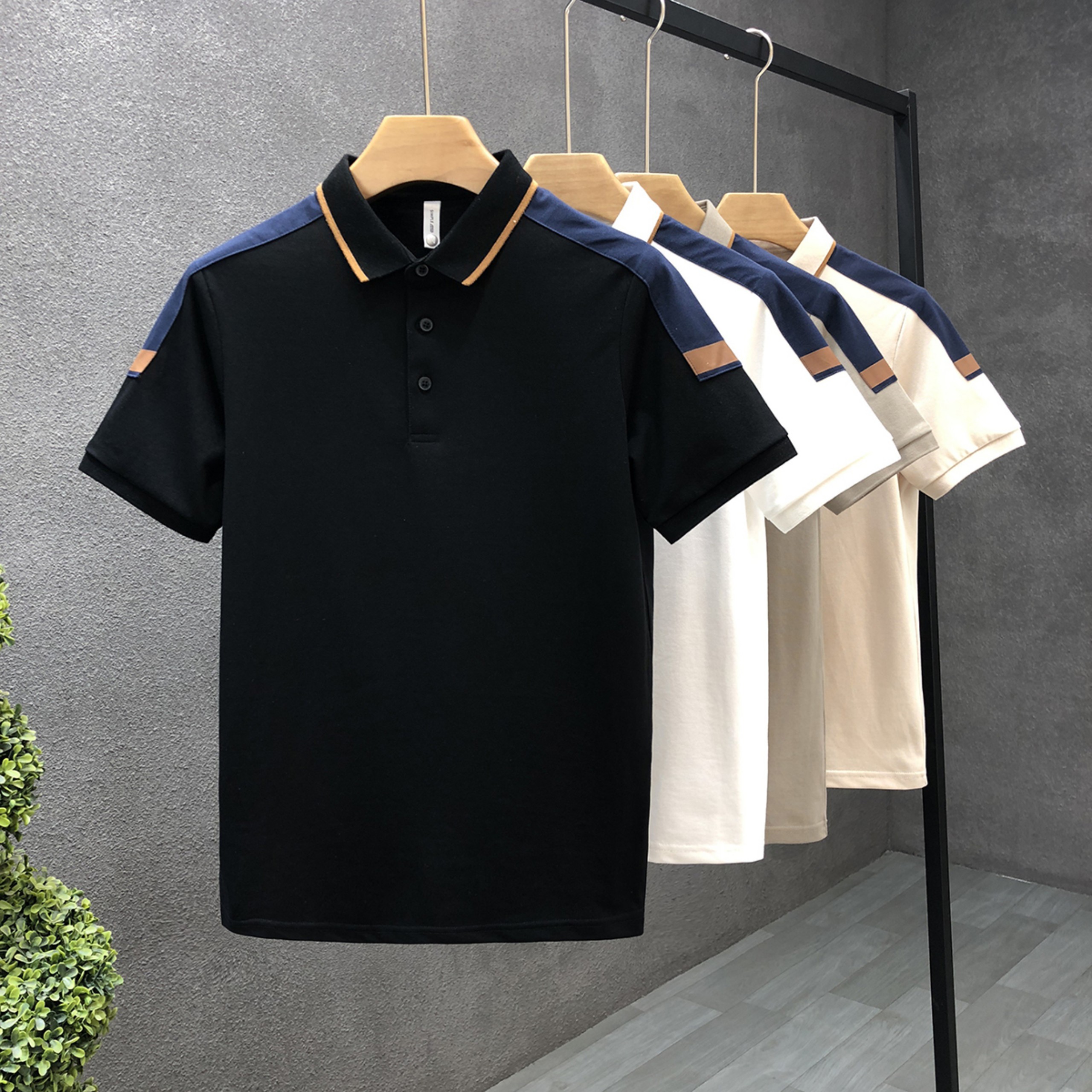 [Mẫu Mới] Áo thun nam tay ngắn cổ bẻ kiểu POLO Cao Cấp, Chất vải cá sấu bao đẹp, dày dặn form dáng chuẩn thời trang YoungStore CC-72