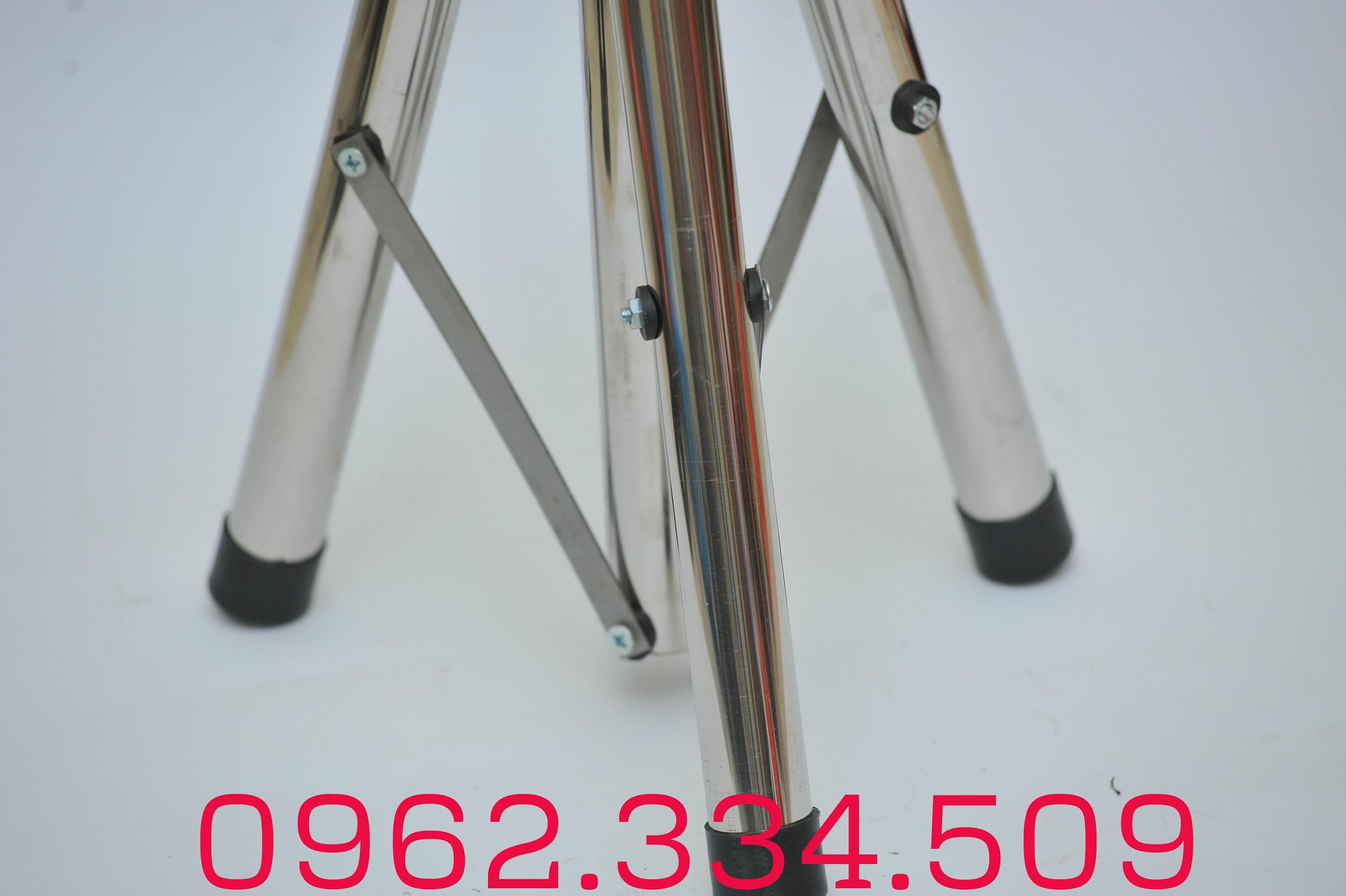 Chân loa hội trường inox 2 chiếc 60-140cm