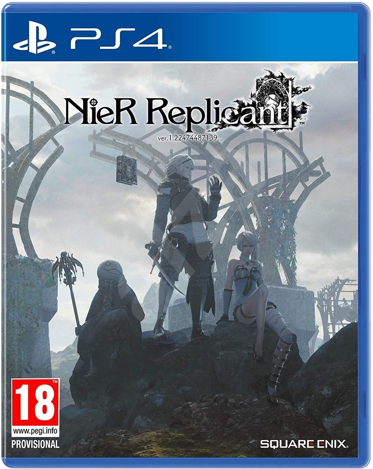 Đĩa game ps4 : nier replicant ver.1.22474487139 us