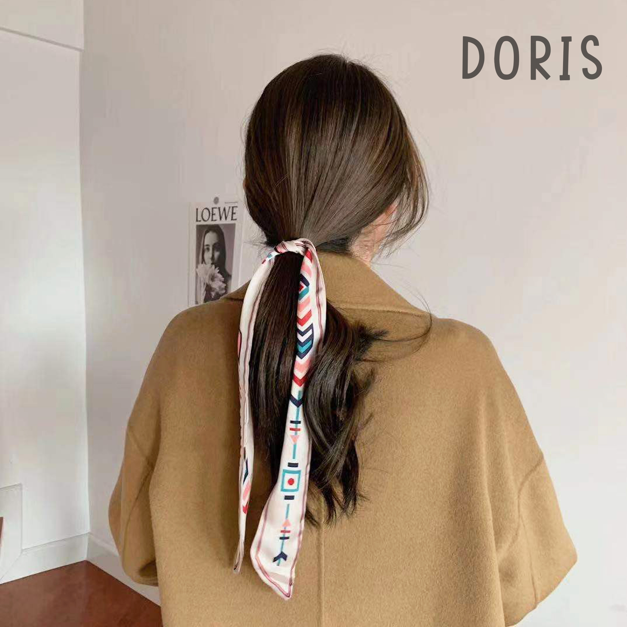 Dây cột tóc vải Đa Năng phong cách Hàn Quốc - DORIS HOUSE