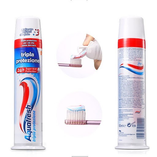 Kem Đánh Răng Aqua Fresh Whitening - Dạng ống - 100ml