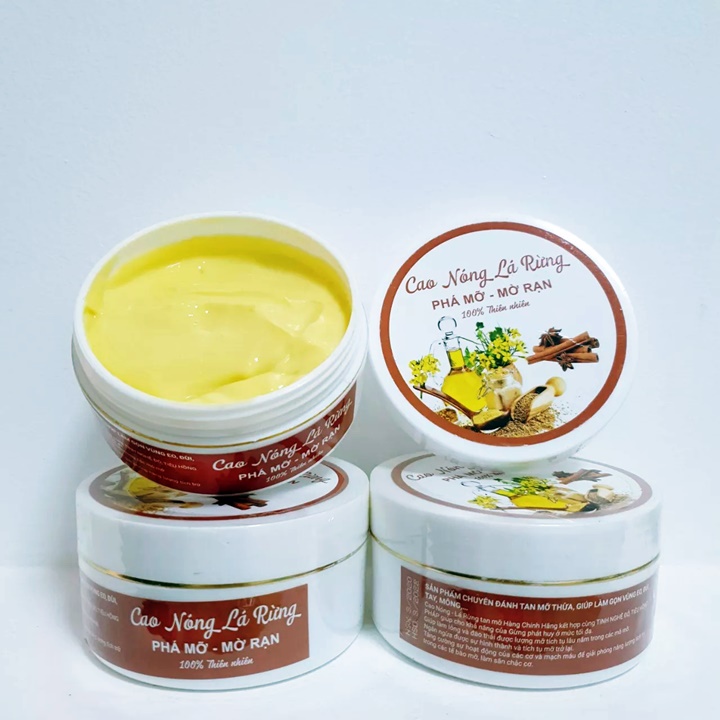 KEM TAN MỠ CAO NÓNG LÁ RỪNG MỜ RẠN DA 200G
