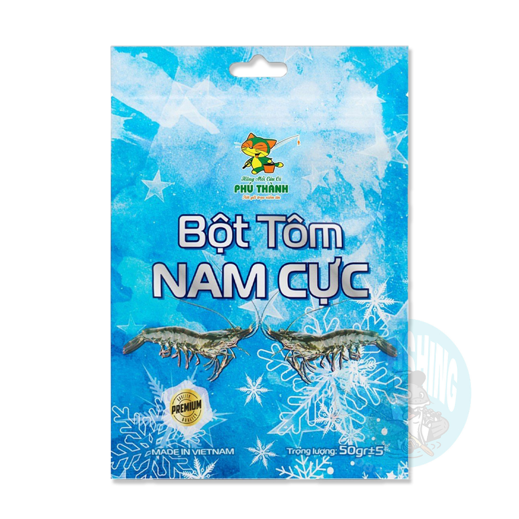 Bột Tôm Nam Cực - Bột Tôm Thơm Tanh Phú Thành 50g