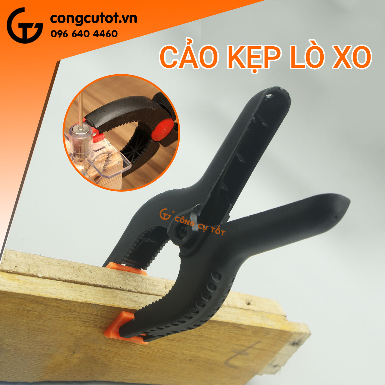 Kẹp lò xo các cỡ