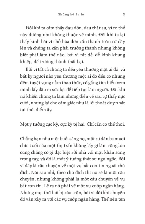 Sách Fahasa - Những Kẻ Âu Lo - Anxious People
