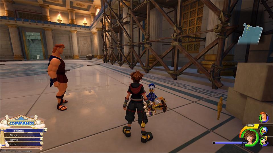 Đĩa game PS4 Kingdom hearts 3