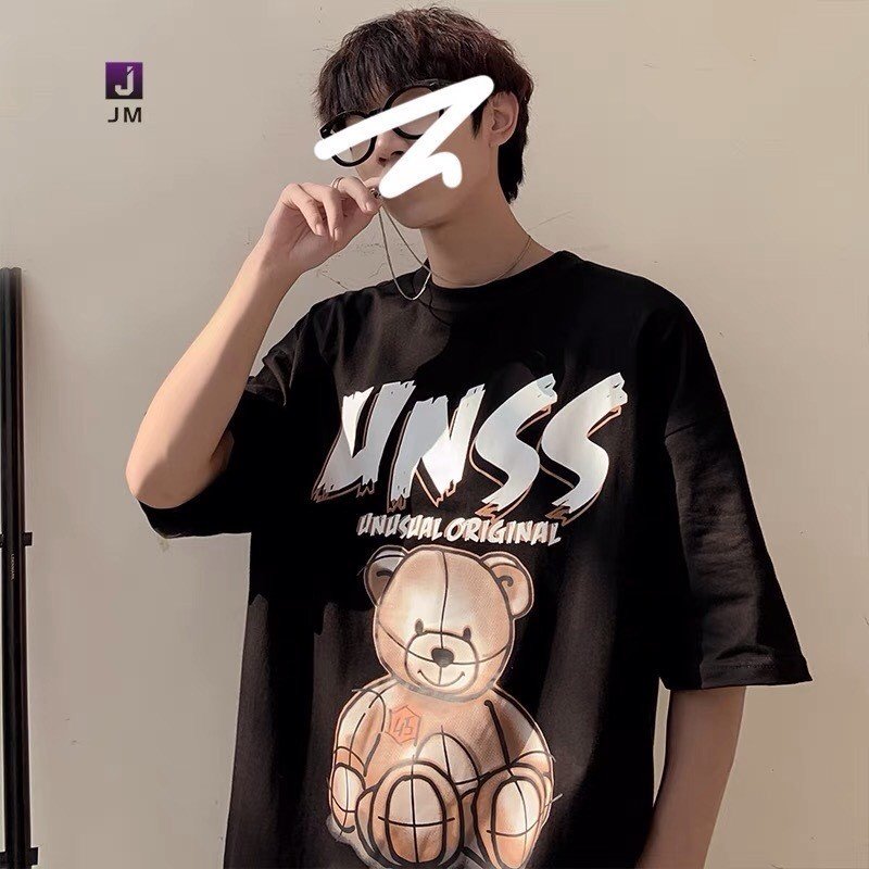 COMBO 2 ÁO THUN Unisex Nam Nữ Áo Phông Form Rộng Tay Lỡ AT82 Men Lì Fashion Thời Trang Hàn Quốc Độc Đẹp Vải Dày Mịn Thoáng Mát Thiết Kế Thời Trang Kiểu Dáng Năng Động Trẻ Trung