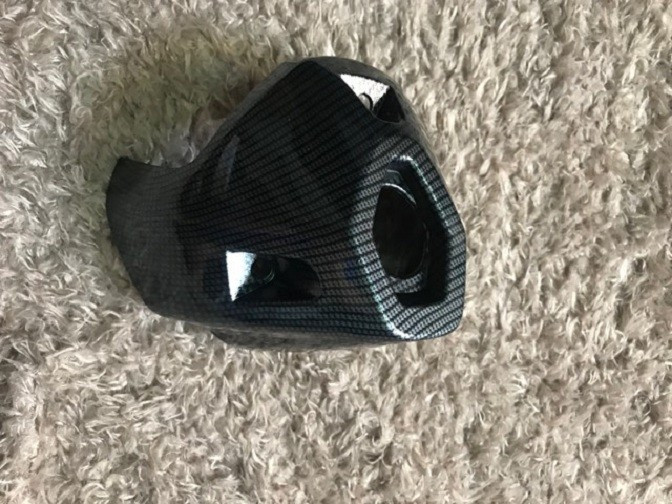 ỐP CHỤP ĐUÔI PÔ CARBON XE SH 2017 - 2019