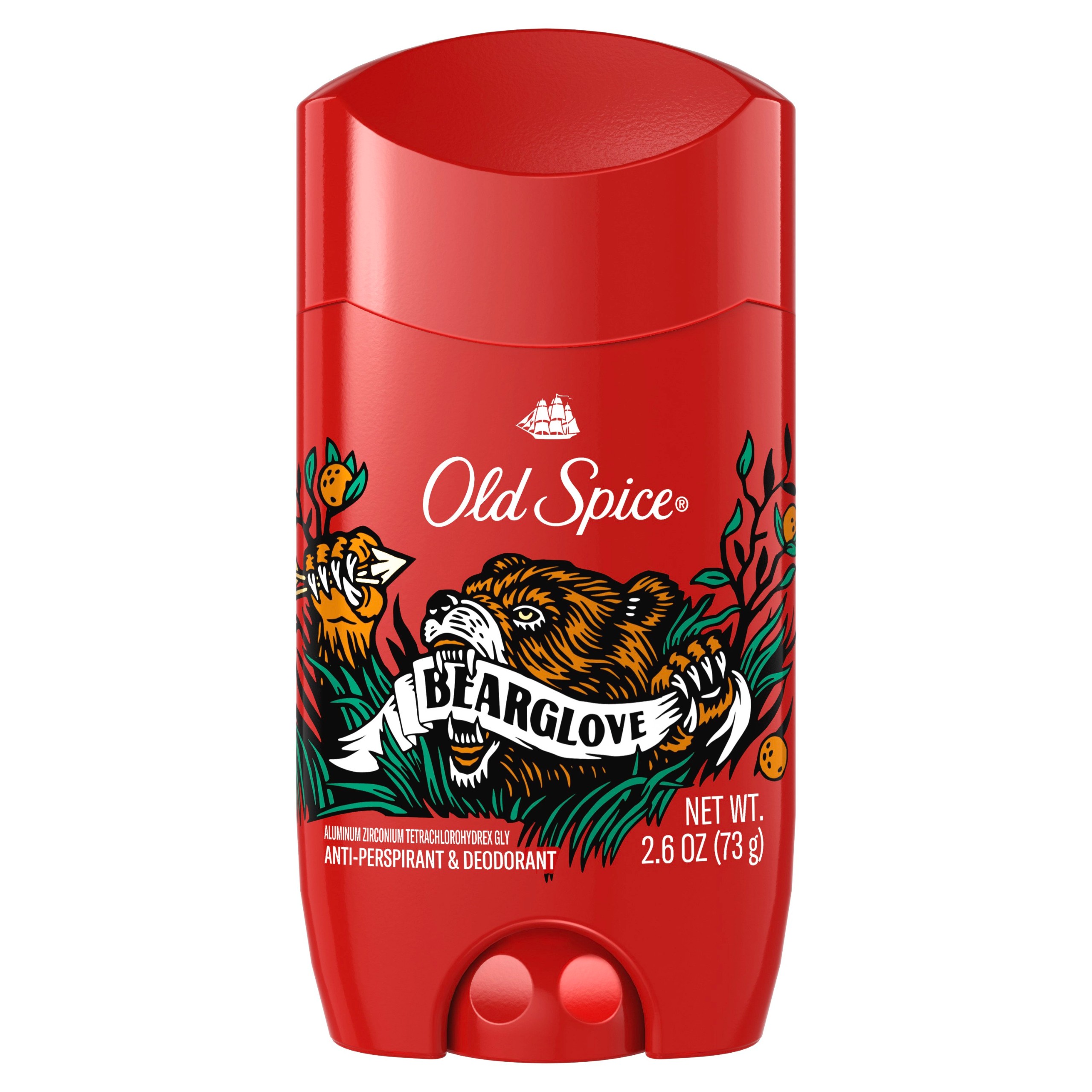 [USA] Lăn sáp khử mùi Old Spice 73g (sáp trắng) Bearglove - Mỹ