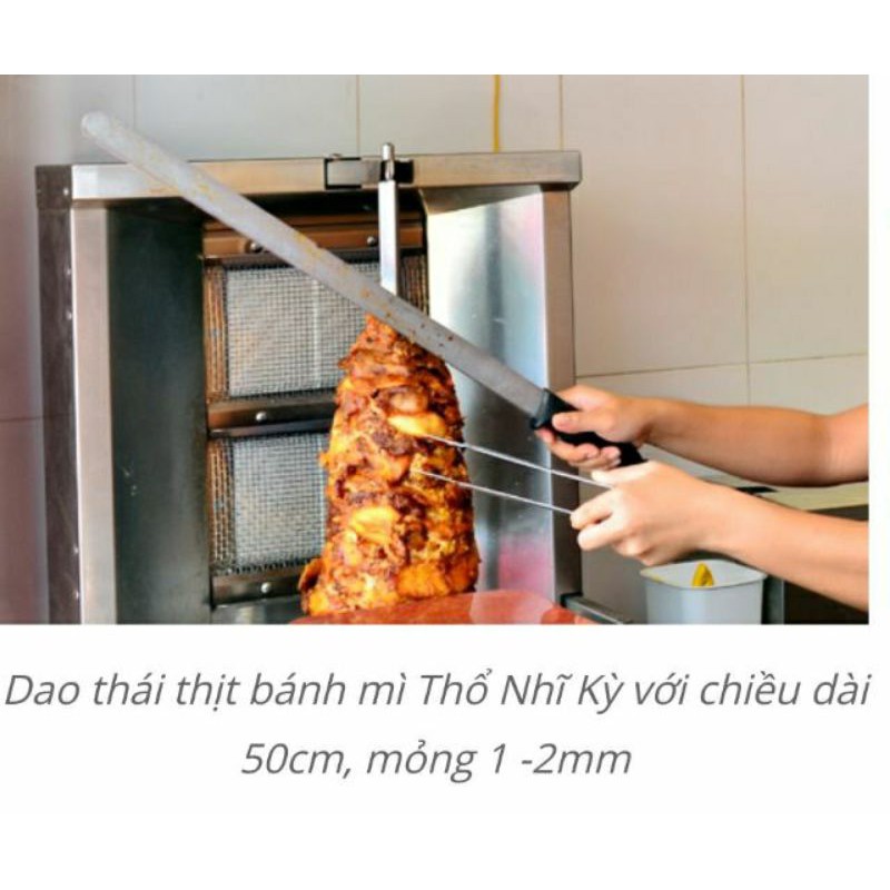 Lò Nướng Thịt Bánh Mì Doner Kebab 3 Buồng Đốt