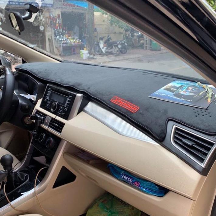 Mitsubishi xpander 2018-2022 - thảm chống nắng taplo nhung cao cấp có chống trượt