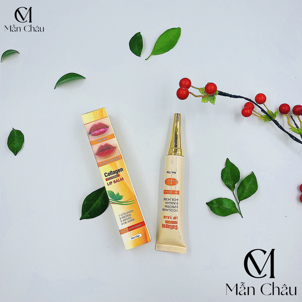Dưỡng Collagen kích màu môi sau PX