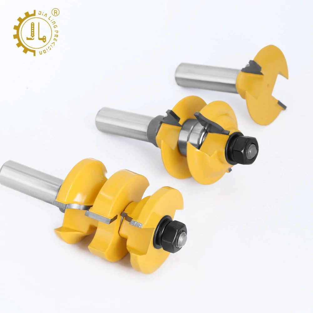Bộ mũi dao phay ghép mộng cửa cốt 12ly7
